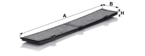Mann CUK 8430 Cabin Air Filter CUK8430