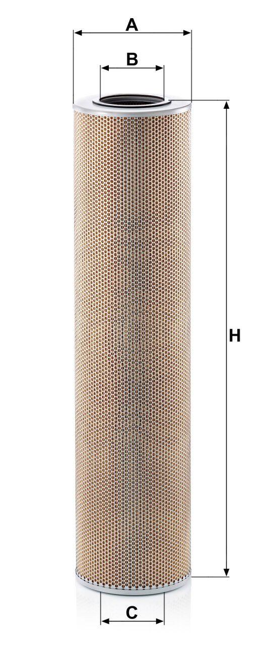 Mann H 24 004 Oil Filter H24004