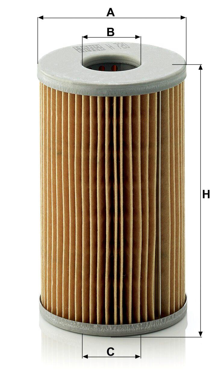 Mann H 720 X Oil Filter H720X