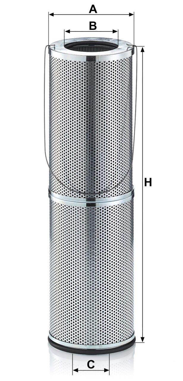 Mann HD 15 002 Hydraulic Oil Filter HD15002
