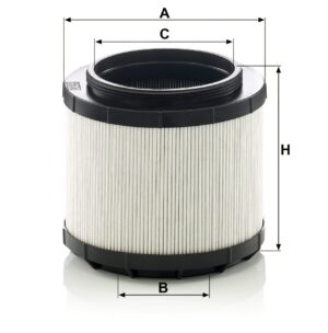 Mann HD 15 003 Hydraulic Oil Filter HD15003