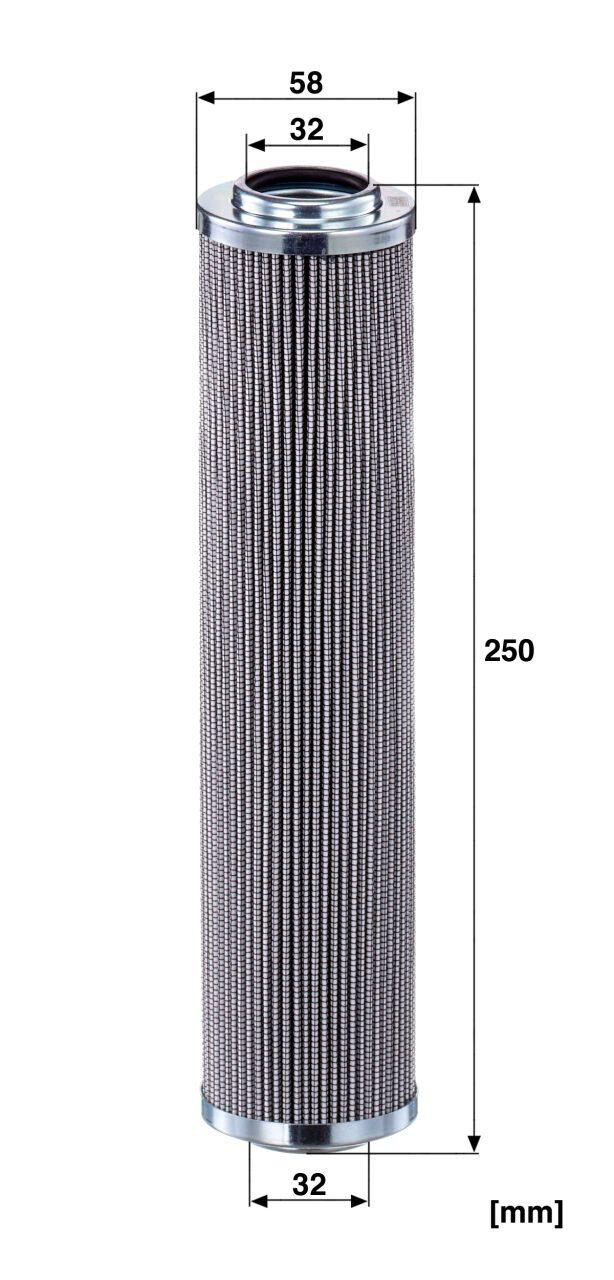 Mann HD 624 Hydraulic Oil Filter HD624