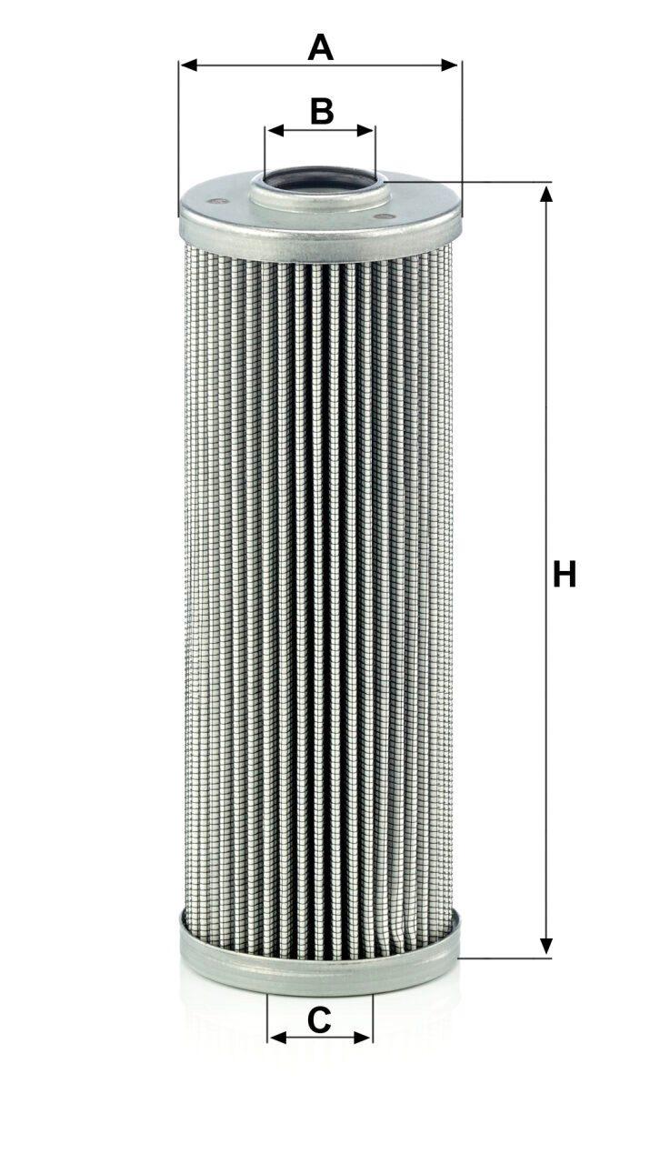 Mann Filter HD 722/1 Hydraulic Oil Filter HD7221