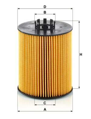 Mann HU 12 015 X Oil Filter HU12015X