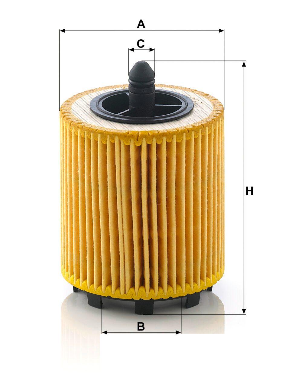 Mann HU 6007 X Oil Filter HU6007X