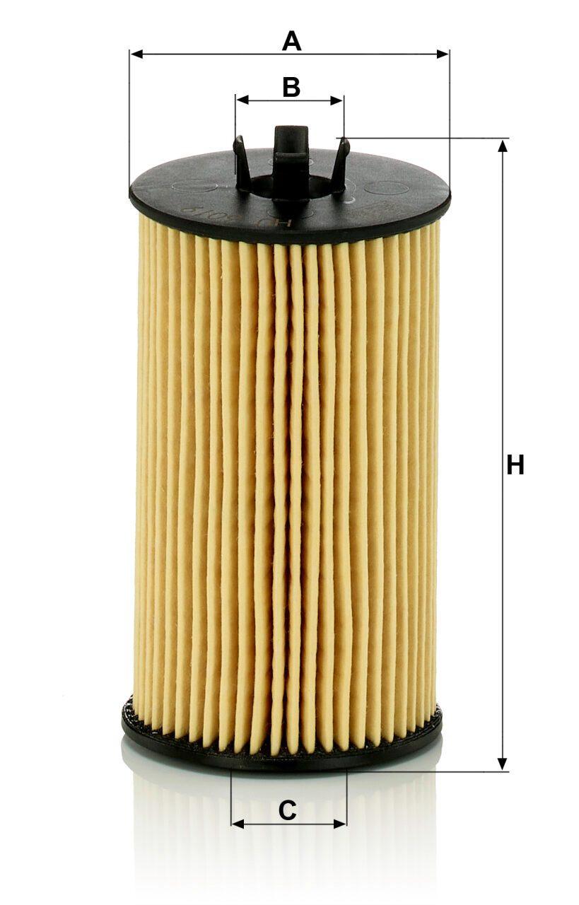 Mann HU 6019 Z Oil Filter HU6019Z