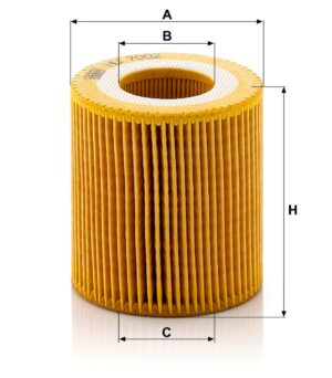 Mann HU 7002 Z Oil Filter HU7002Z