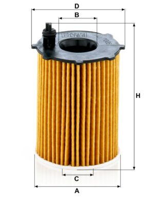 Mann HU 7006 Z Oil Filter HU7006Z