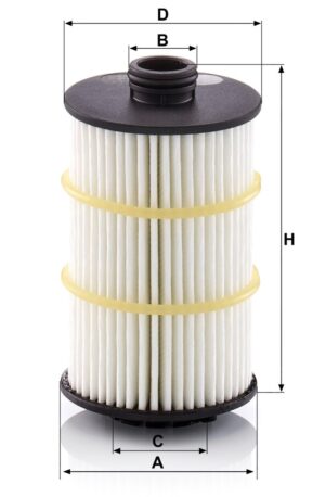 Mann HU 7024 Z Oil Filter HU7024Z