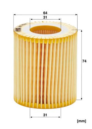 Mann HU 711/4 X Oil Filter HU7114X