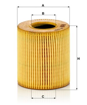 Mann HU 711/51 X Oil Filter HU71151X