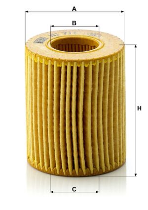 Mann HU 711 X Oil Filter HU711X