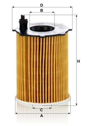 Mann HU 716/2 X Oil Filter HU7162X