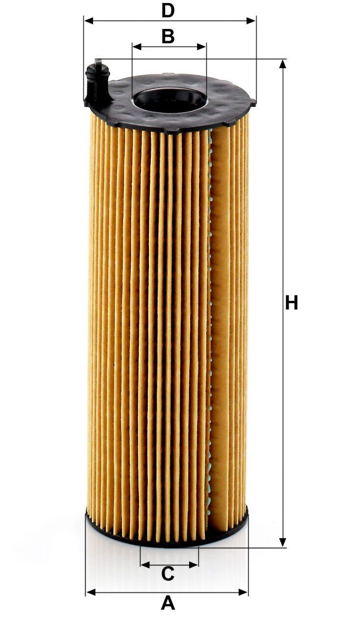 Mann HU 8003 X Oil Filter HU8003X