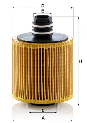 Mann HU 8006 Z Oil Filter HU8006Z