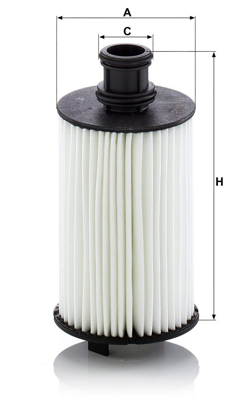 Mann HU 8008 Z Oil Filter HU8008Z