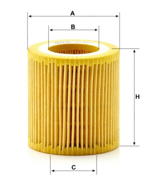 Mann HU 8011 Z Oil Filter HU8011Z