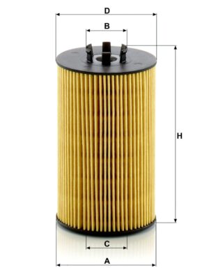 Mann HU 8012 Z Oil Filter HU8012Z
