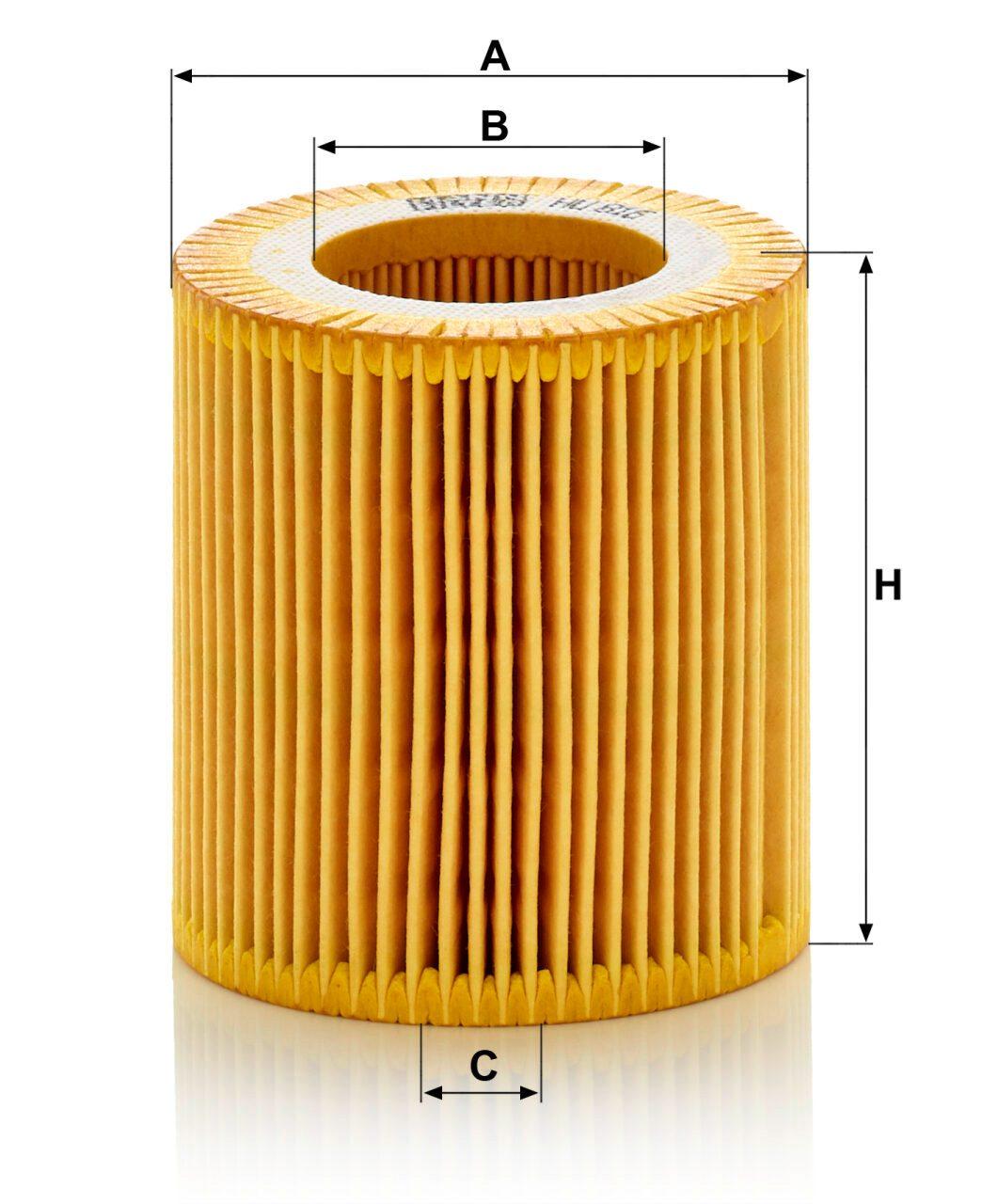 Mann HU 816 X Oil Filter HU816X