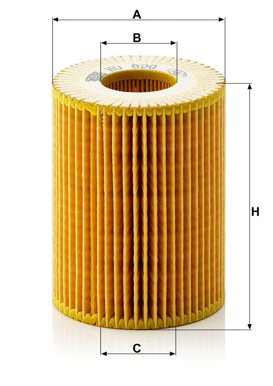Mann HU 820 X Oil Filter HU820X