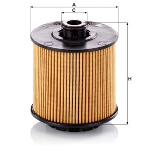 Mann HU 9009 Z Oil Filter HU9009Z