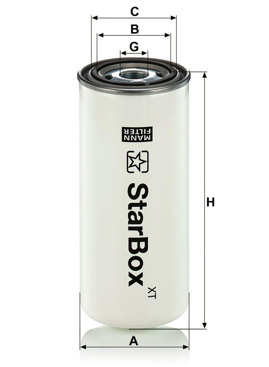 Mann LB 962/50 Compressed Air-Oil Separation LB96250