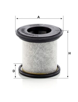 Mann LC 8100 Breather Filter LC8100