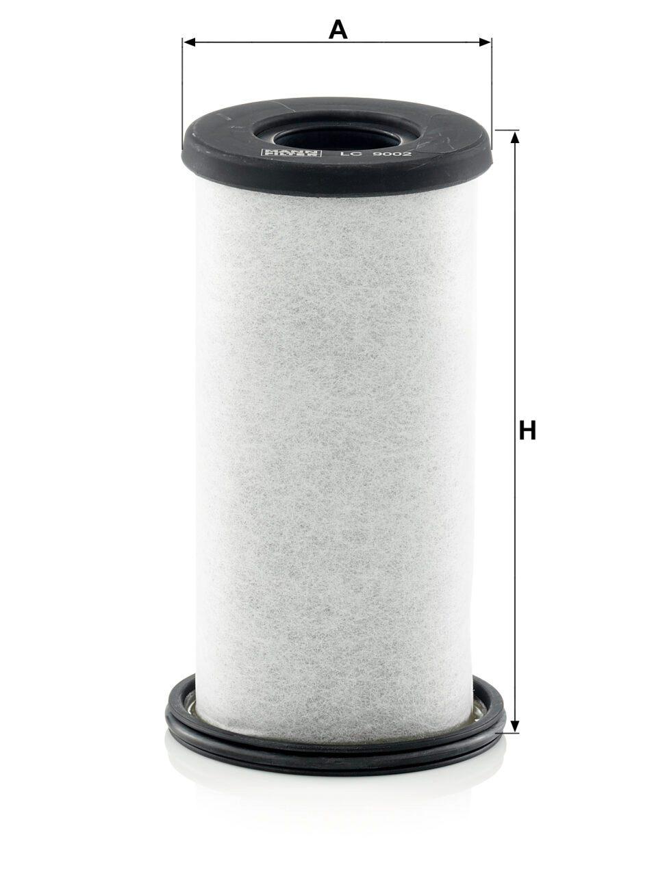 Mann LC 9002 X Crankcase Breather Filter LC9002X