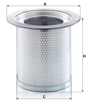 Mann LE 18 004 Air Oil Separator LE18004