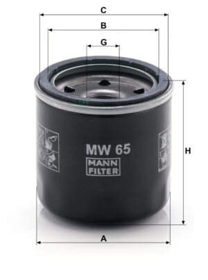 Mann MW 65 Oil Filter MW65
