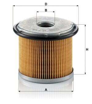 Mann P 716 Fuel Filter P716