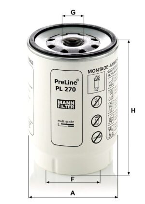Mann PL 270 X Fuel Filter PL270X