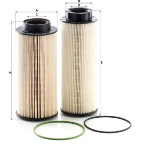Mann PU 10 003-2 X Fuel Filter PU10003-2X