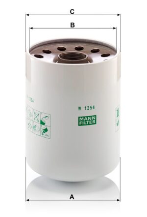 Mann W 1254 x Oil Filter W1254x