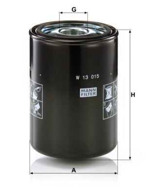 Mann W 13 015 Hydraulic Oil Filter W13015