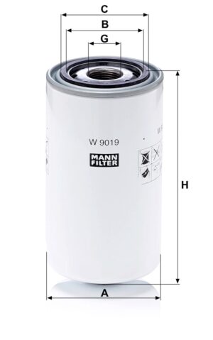 Mann W 9019 Oil Filter W9019