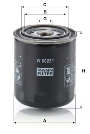 Mann W 9023/1 Hydraulic Transmission Filter W90231