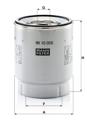 Mann WK 10 006 Z Fuel Filter WK10006Z