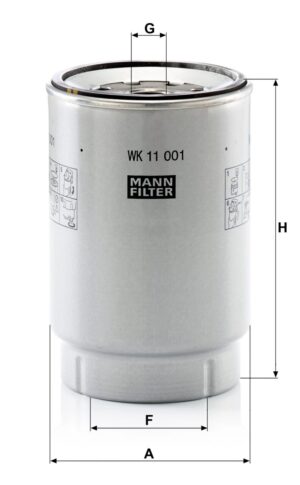 Mann WK 11 001 X Fuel Filter WK11001X