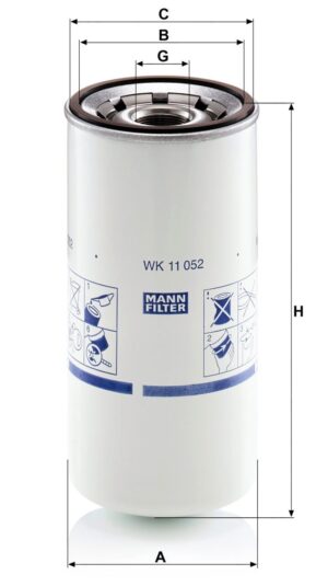 Mann WK 11 052 Fuel Filter WK11052