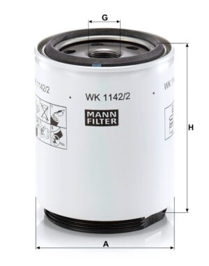 Mann WK 1142/2 X Fuel Filter WK11422X