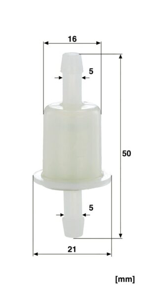 Mann WK 21/2 (10) Fuel Filter WK21210