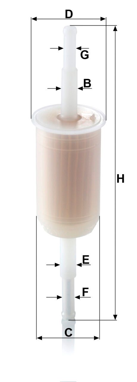 Mann WK 32 (10) Fuel Filter WK32(10)