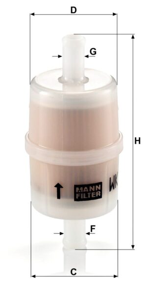 Mann WK 32/7 Fuel Filter WK327