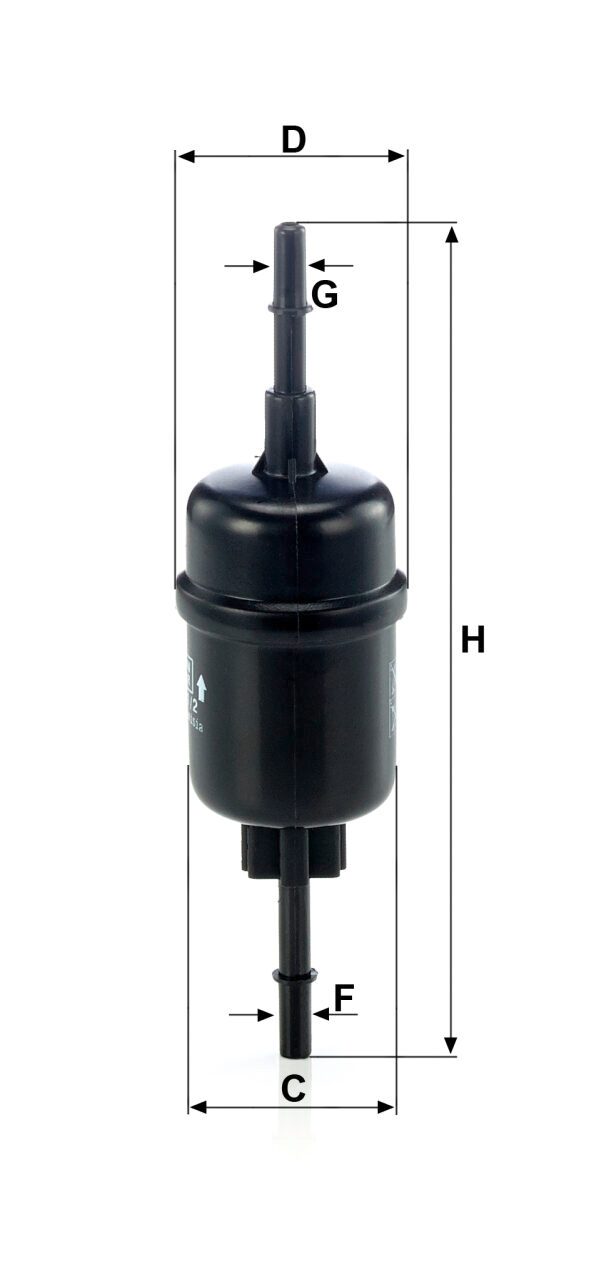 Mann WK 511/2 Fuel Filter WK5112