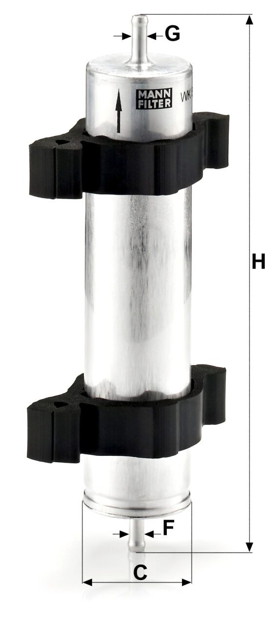 Mann WK 521/2 Fuel Filter WK5212