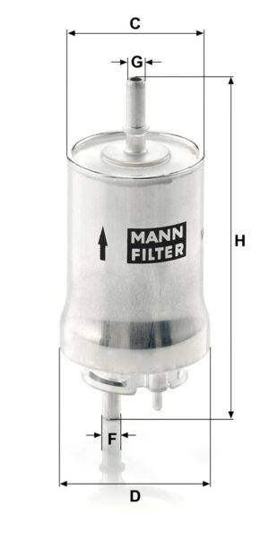Mann WK 59 X Fuel Filter WK59X