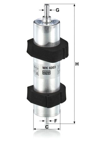 Mann WK 6003 Fuel Filter WK6003