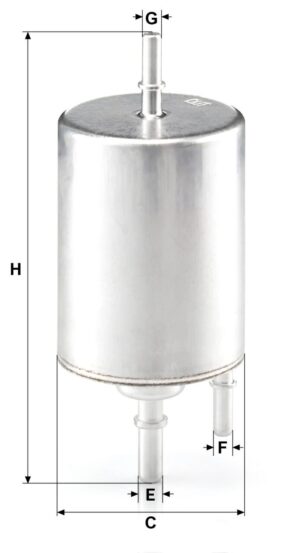 Mann WK 720/4 Fuel Filter WK7204