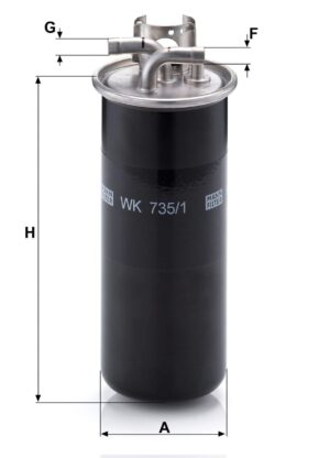 Mann WK 735/1 Fuel Filter WK7351